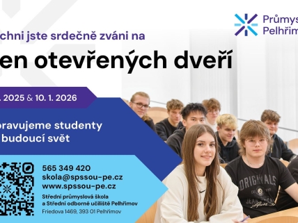 Den otevřených dveří 2025/26